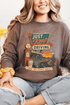 Just Keep Driving Comfort Colors Heavyweight Long T-Shirt