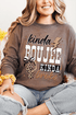 Kinda Boujee Kinda Broke Comfort Colors Heavyweight Long T-Shirt