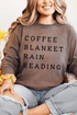 Rainy Day Reading Comfort Colors Heavyweight Long T-Shirt