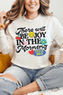 Joy In The Morning Comfort Colors Heavyweight Long T-Shirt