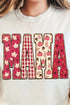 Pink Maplewood Mama Comfort Colors Heavyweight Long T-Shirt