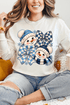 Winter Check Snowmen Comfort Colors Heavyweight Long T-Shirt