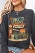 Just Keep Driving Comfort Colors Heavyweight Long T-Shirt