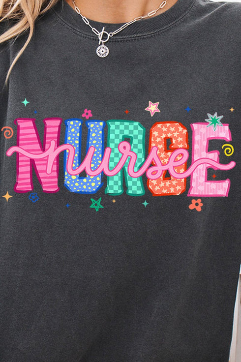Nurse Energy Comfort Colors Heavyweight Long T-Shirt