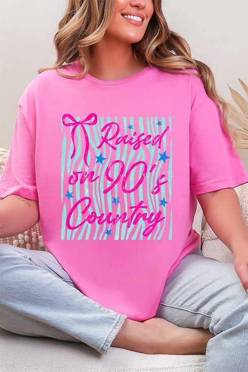 Wavy 90's Country Softstyle Adult T-Shirt