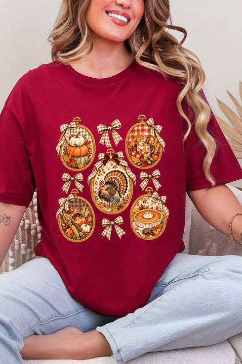Thanksgiving Portraits Softstyle Adult T-Shirt