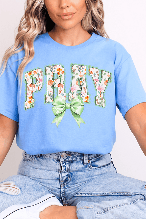 Watercolor Petaled Pray Softstyle Adult T-Shirt