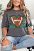 Green Football Sweetheart Softstyle Adult T-Shirt