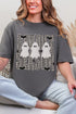 Spooky Season Gingham & Ghosts Softstyle Adult T-Shirt