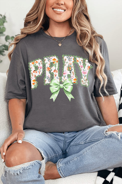 Watercolor Petaled Pray Softstyle Adult T-Shirt