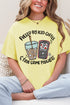 Iced Coffee & True Crime Softstyle Adult T-Shirt
