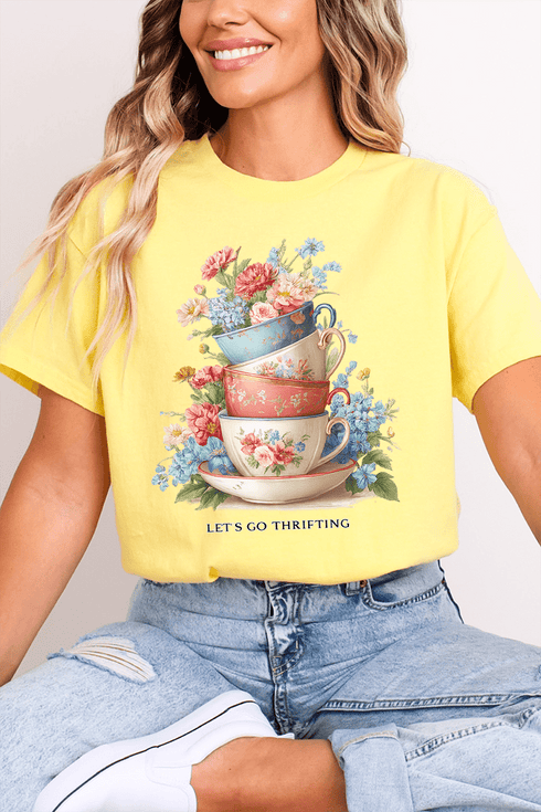 Let's Go Thrifting Softstyle Adult T-Shirt