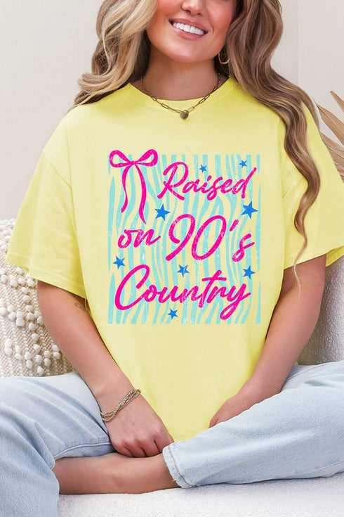 Wavy 90's Country Softstyle Adult T-Shirt