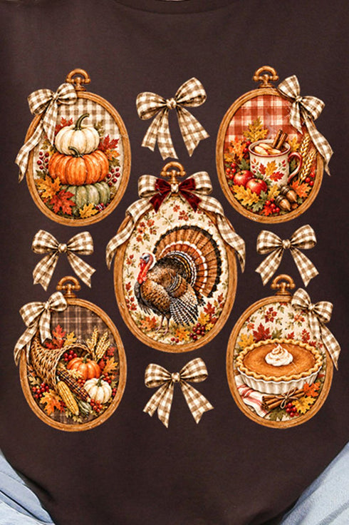 Thanksgiving Portraits Softstyle Adult T-Shirt