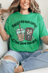 Iced Coffee & True Crime Softstyle Adult T-Shirt