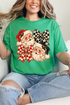 Merry Check Santa Softstyle Adult T-Shirt