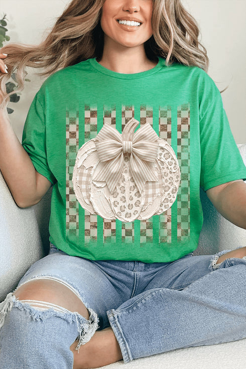 Painted Pumpkin Latte Softstyle Adult T-Shirt