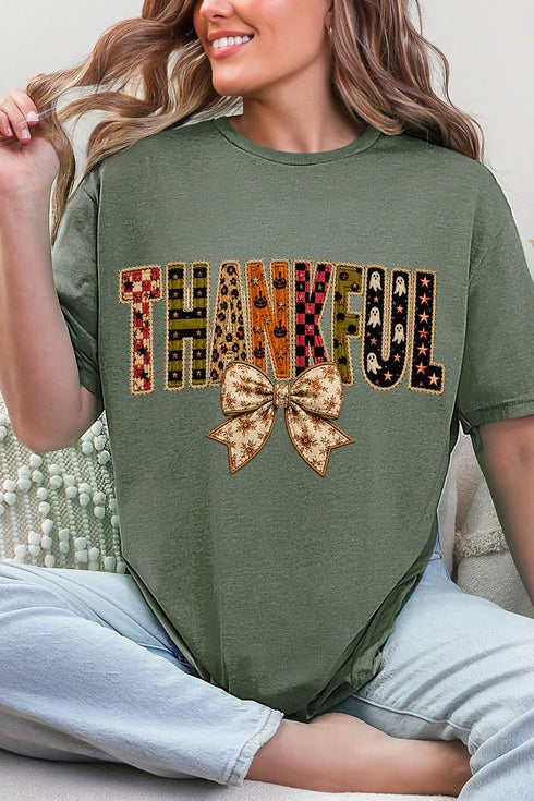 Thankful Fall Spirit Softstyle Adult T-Shirt
