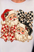 Merry Check Santa Softstyle Adult T-Shirt
