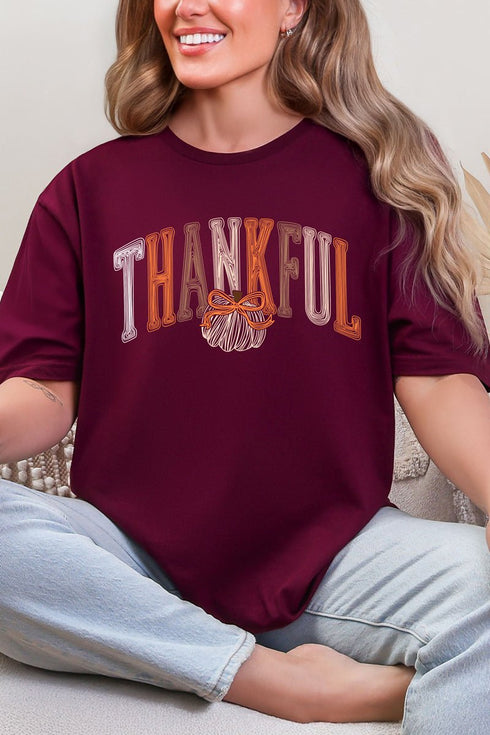 Thankful Sketch Softstyle Adult T-Shirt