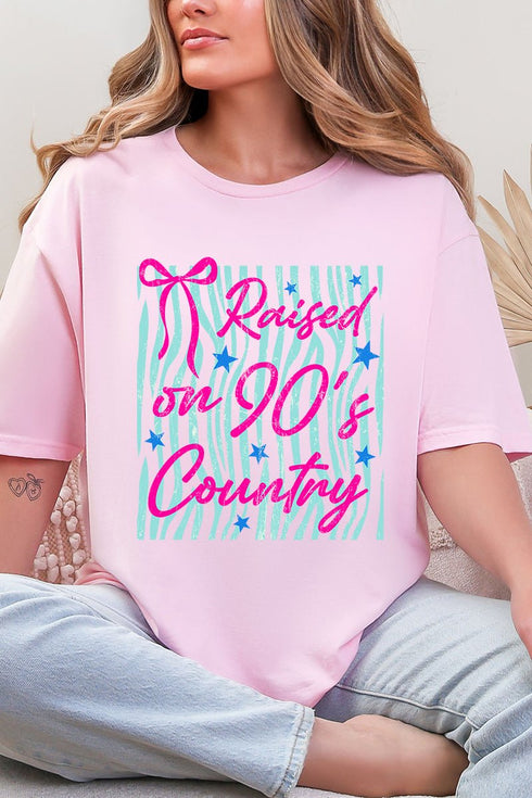 Wavy 90's Country Softstyle Adult T-Shirt