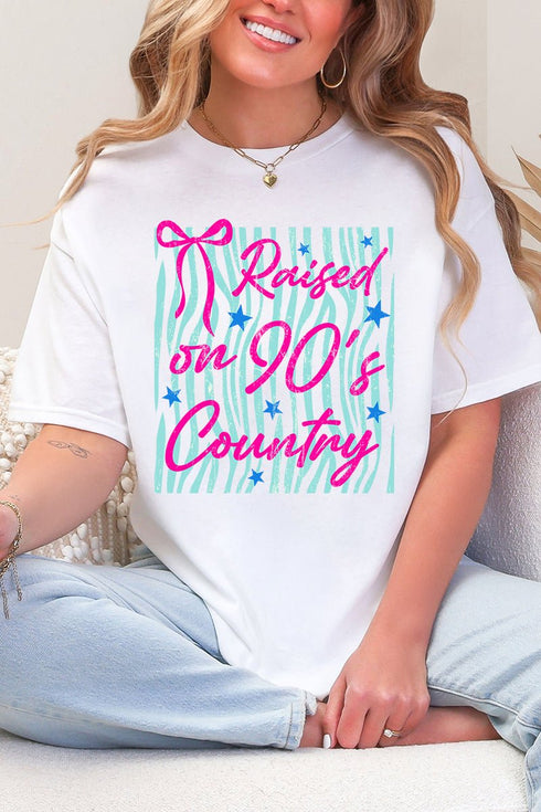 Wavy 90's Country Softstyle Adult T-Shirt