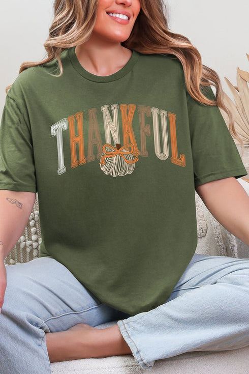 Thankful Sketch Softstyle Adult T-Shirt