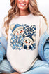 Winter Check Snowmen Softstyle Adult T-Shirt
