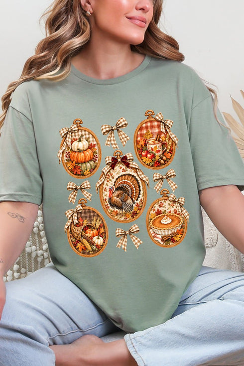 Thanksgiving Portraits Softstyle Adult T-Shirt