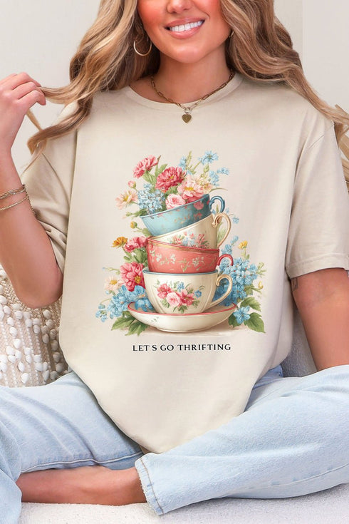 Let's Go Thrifting Softstyle Adult T-Shirt