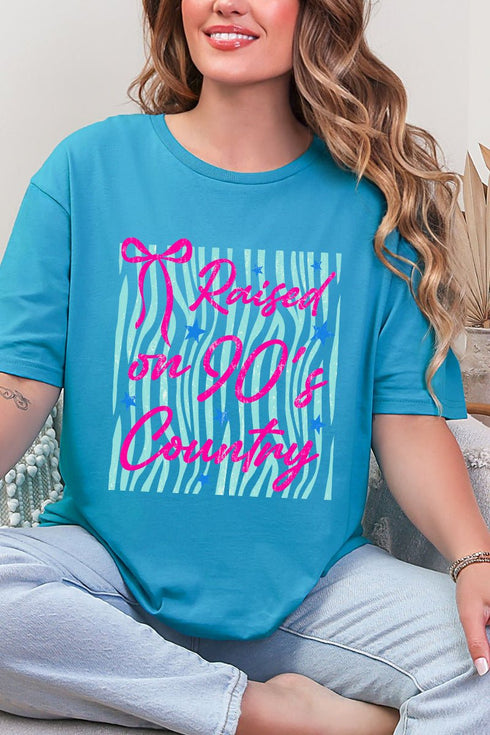 Wavy 90's Country Softstyle Adult T-Shirt