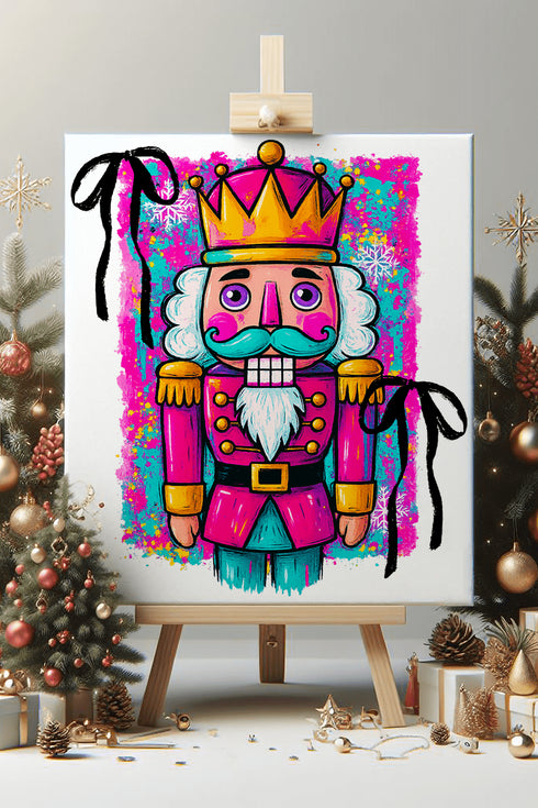Neon Nutcracker Ready To Frame Print