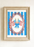 Freedom Flags Forever Ready To Frame Canvas Print