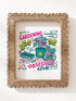 Gardening Club Ready To Frame Canvas Print