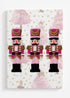 Pinkmas Trees Faux Yarn Holiday Guard Ready To Frame Canvas Print