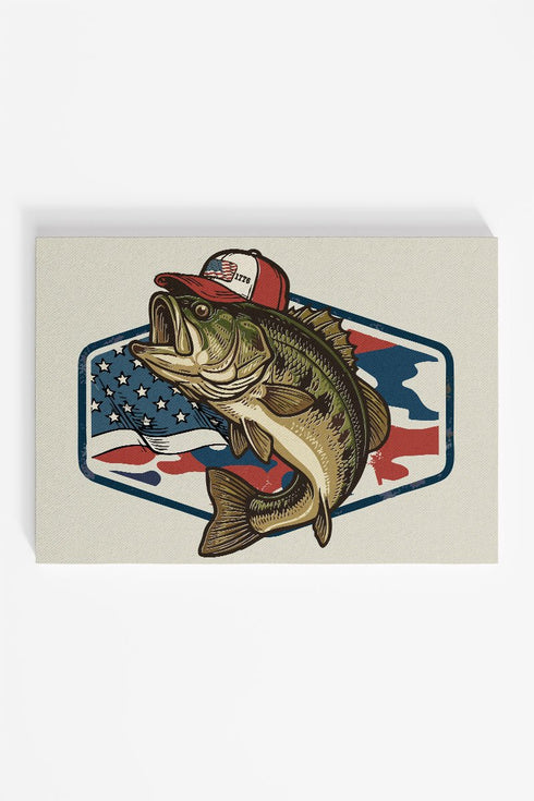 Reel American Ready To Frame Canvas Print