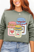 Side Bows Sweet Country Preserves Ecosmart Crewneck Sweatshirt