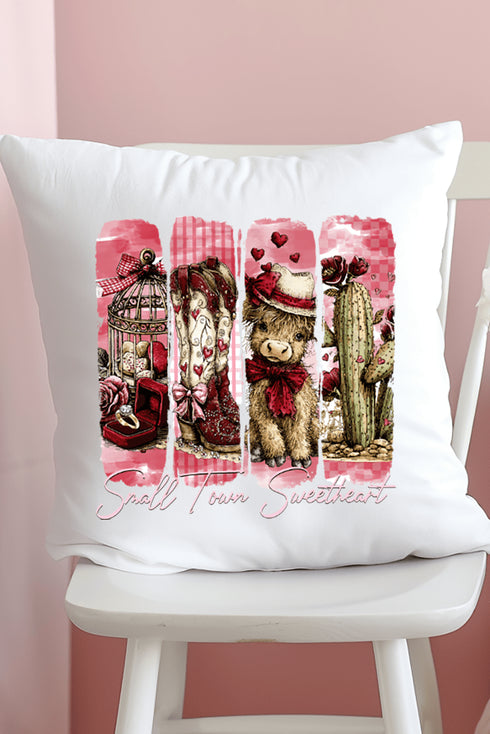 Small Town Sweetheart Decorative Pillow Cover