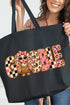 Gobble & Glam Canvas Jumbo Tote