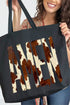 Painted Cow Amen Canvas Jumbo Tote