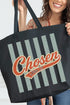 Team Chosen Canvas Jumbo Tote