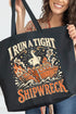 Tight Shipwreck Goose Canvas Jumbo Tote