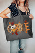 Gobble Season Canvas Jumbo Tote
