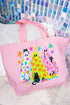 Neon Night Spirits Canvas Jumbo Tote