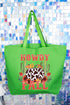 Desert Howdy Fall Canvas Jumbo Tote