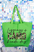 Leggings + Camo Kinda Day Canvas Jumbo Tote