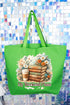 Weekend Books & Brews Canvas Jumbo Tote