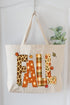 Crisp & Cozy Fall Canvas Jumbo Tote