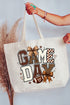 Game Day Spirit Canvas Jumbo Tote