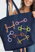 Bitty & Bright Canvas Jumbo Tote